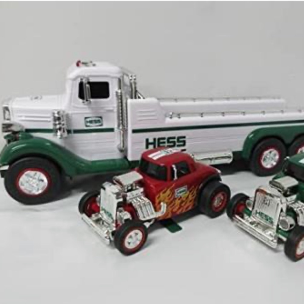 Hess Toy Truck 2022 Flatbed‎ Truck And Hot Rods